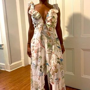 Floral long dress